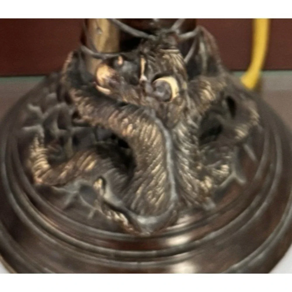 Vintage Monkey Palm‎ Tree Table Lamp Base Hollywood Regency Tropical Decor